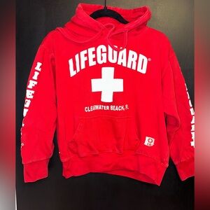 Official Lifeguard hoodie from Clearwater beach